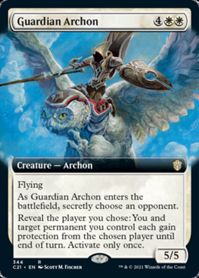Guardian Archon (Extended Art) [Commander 2021] | GrognardGamesBatavia