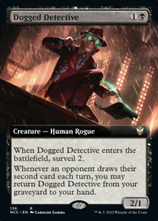 Dogged Detective (Extended Art) [Streets of New Capenna Commander] | GrognardGamesBatavia