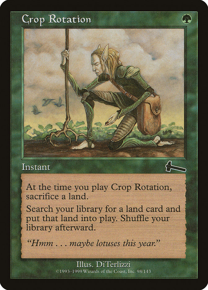 Crop Rotation [Urza's Legacy] | GrognardGamesBatavia