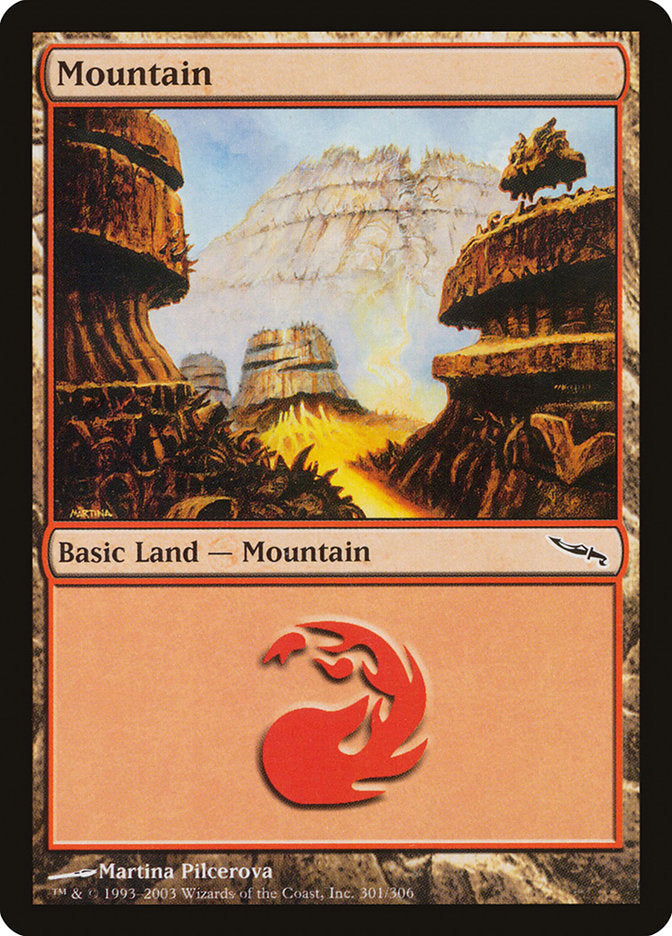 Mountain (301) [Mirrodin] | GrognardGamesBatavia