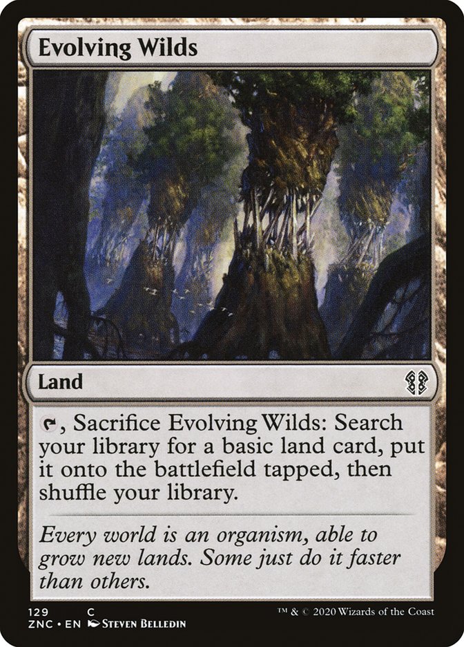 Evolving Wilds [Zendikar Rising Commander] | GrognardGamesBatavia