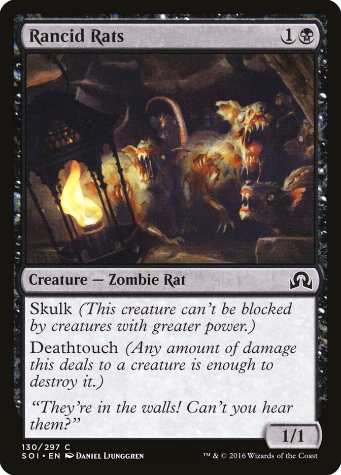 Rancid Rats [Shadows over Innistrad] | GrognardGamesBatavia