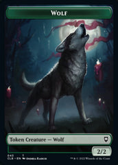 Wolf // Insect Double-Sided Token [Commander Legends: Battle for Baldur's Gate Tokens] | GrognardGamesBatavia