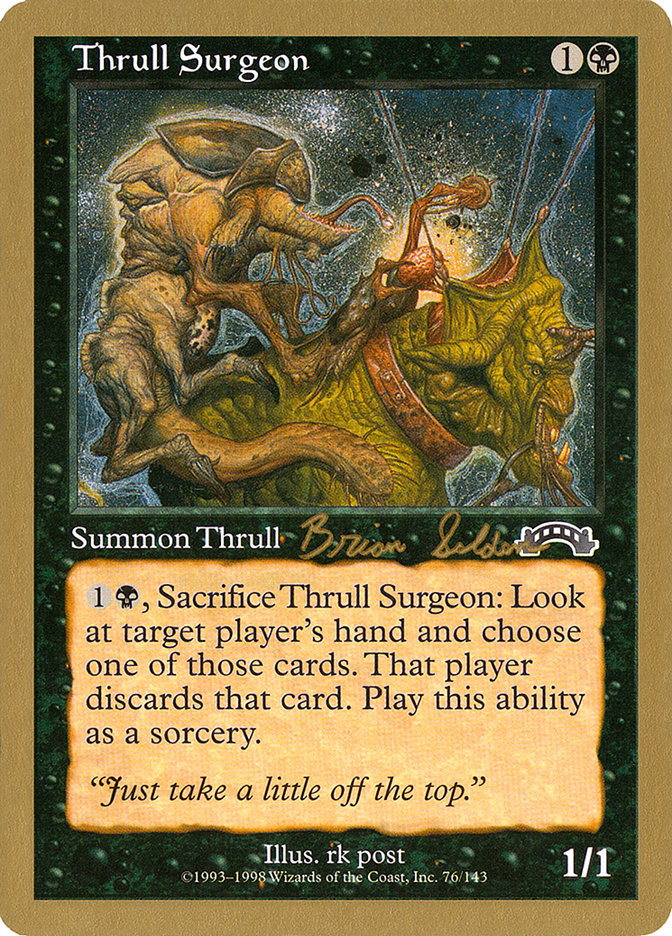 Thrull Surgeon (Brian Selden) [World Championship Decks 1998] | GrognardGamesBatavia