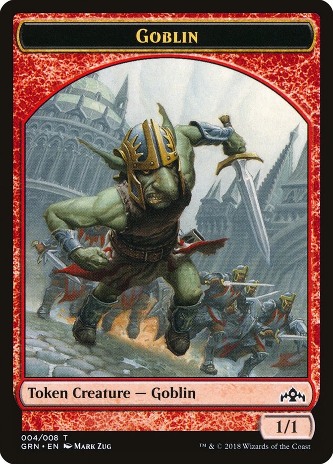 Goblin Token [Guilds of Ravnica Tokens] | GrognardGamesBatavia