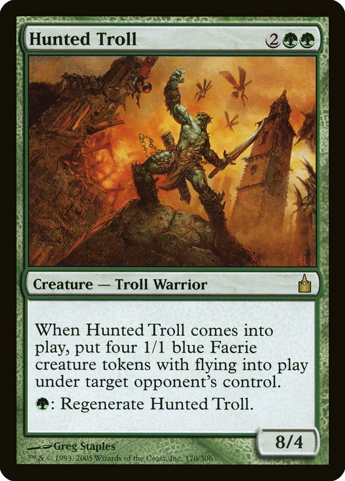 Hunted Troll [Ravnica: City of Guilds] | GrognardGamesBatavia