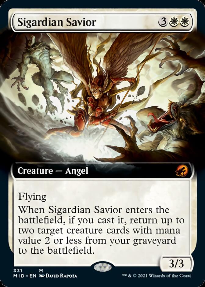 Sigardian Savior (Extended Art) [Innistrad: Midnight Hunt] | GrognardGamesBatavia