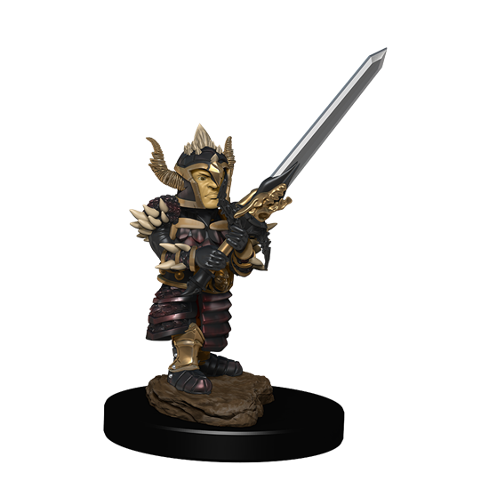 WizKids 930472 NMM Premium Male Halfling Fighter | GrognardGamesBatavia