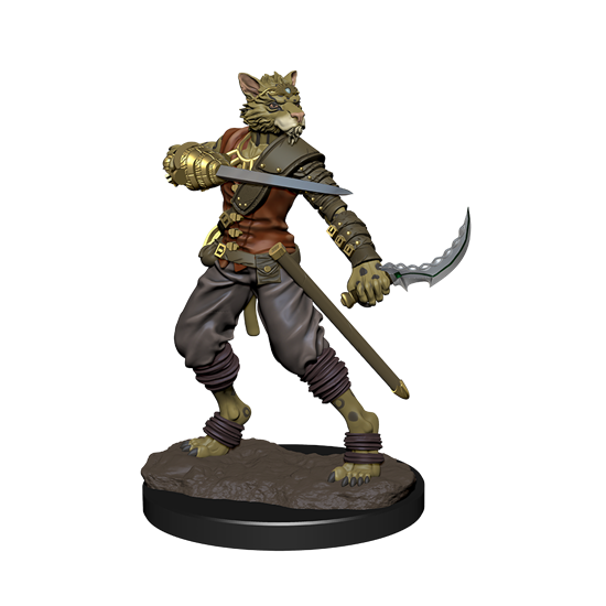 WizKids 930502 NMM Premium Male Tabaxi Rogue | GrognardGamesBatavia