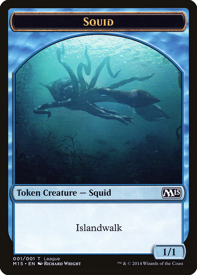 Squid Token [League Tokens 2014] | GrognardGamesBatavia