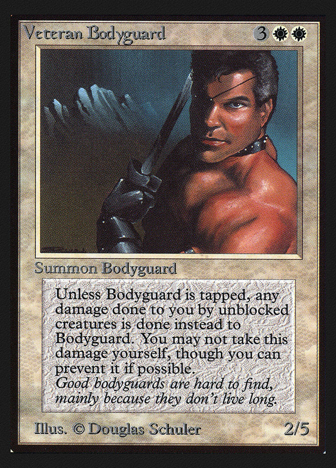 Veteran Bodyguard [International Collectors' Edition] | GrognardGamesBatavia