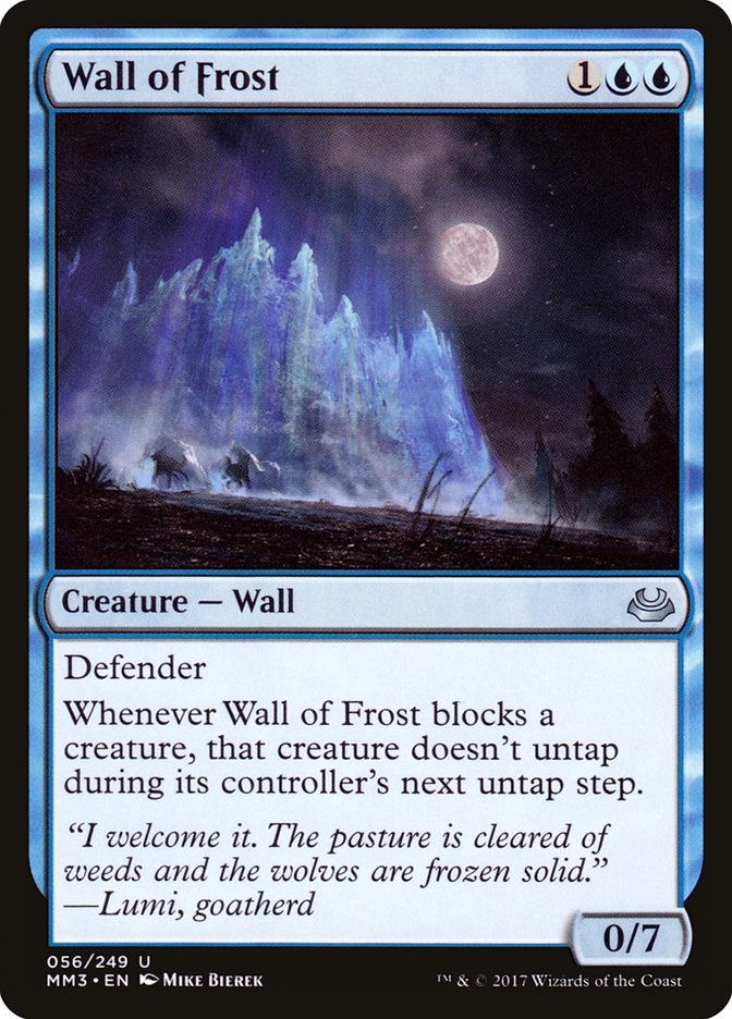 Wall of Frost [Modern Masters 2017] | GrognardGamesBatavia