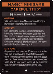 Careful Study (Magic Minigame) [Strixhaven: School of Mages Minigame] | GrognardGamesBatavia