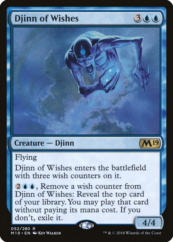 Djinn of Wishes [Core Set 2019] | GrognardGamesBatavia