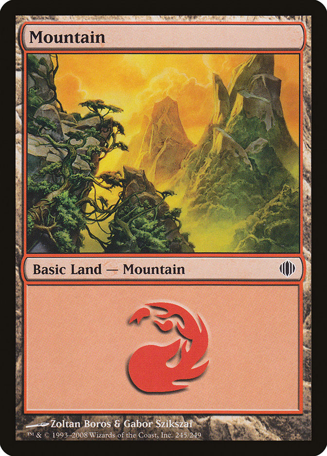 Mountain (245) [Shards of Alara] | GrognardGamesBatavia