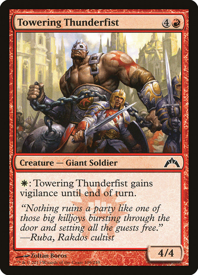 Towering Thunderfist [Gatecrash] | GrognardGamesBatavia