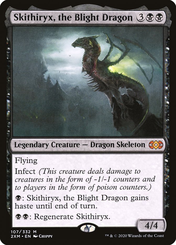 Skithiryx, the Blight Dragon [Double Masters] | GrognardGamesBatavia