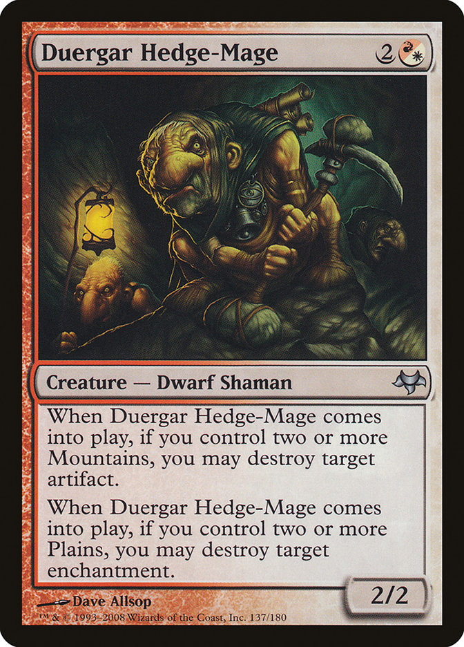 Duergar Hedge-Mage [Eventide] | GrognardGamesBatavia