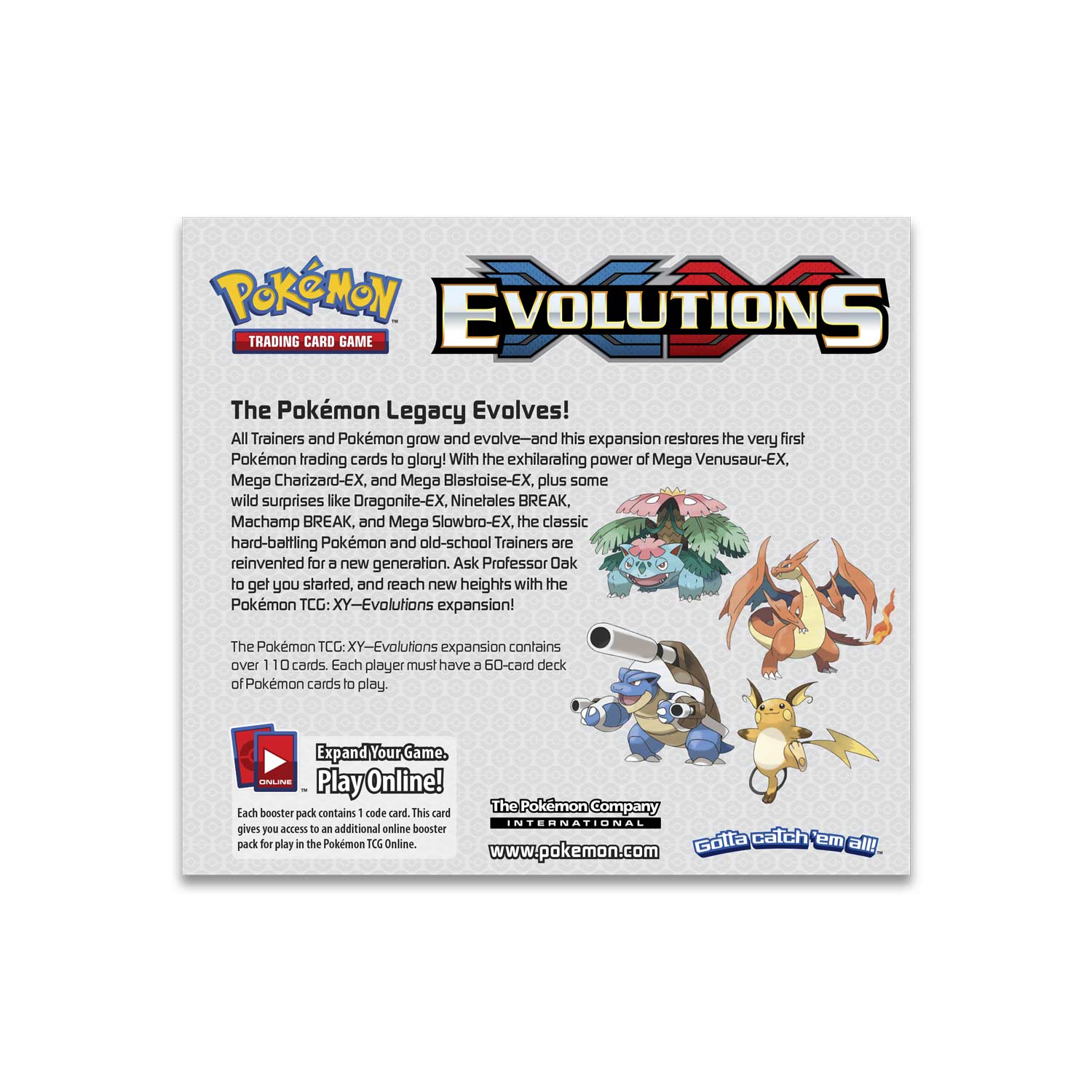 XY: Evolutions - Booster Box Case | GrognardGamesBatavia