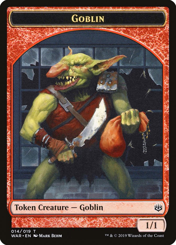 Goblin Token [War of the Spark Tokens] | GrognardGamesBatavia