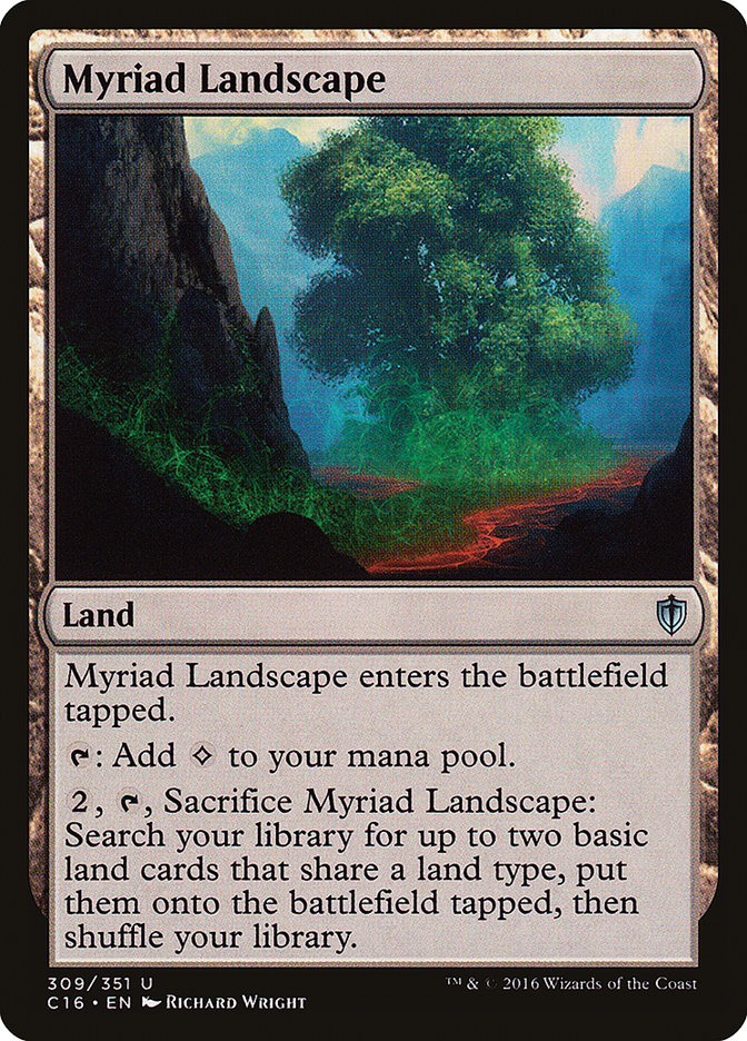 Myriad Landscape [Commander 2016] | GrognardGamesBatavia