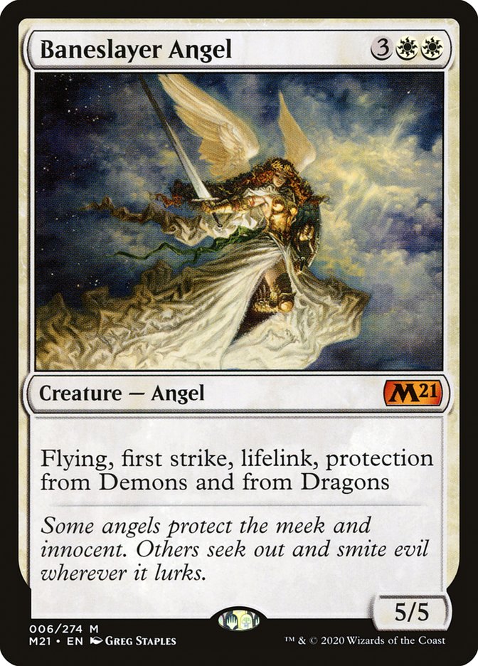 Baneslayer Angel [Core Set 2021] | GrognardGamesBatavia