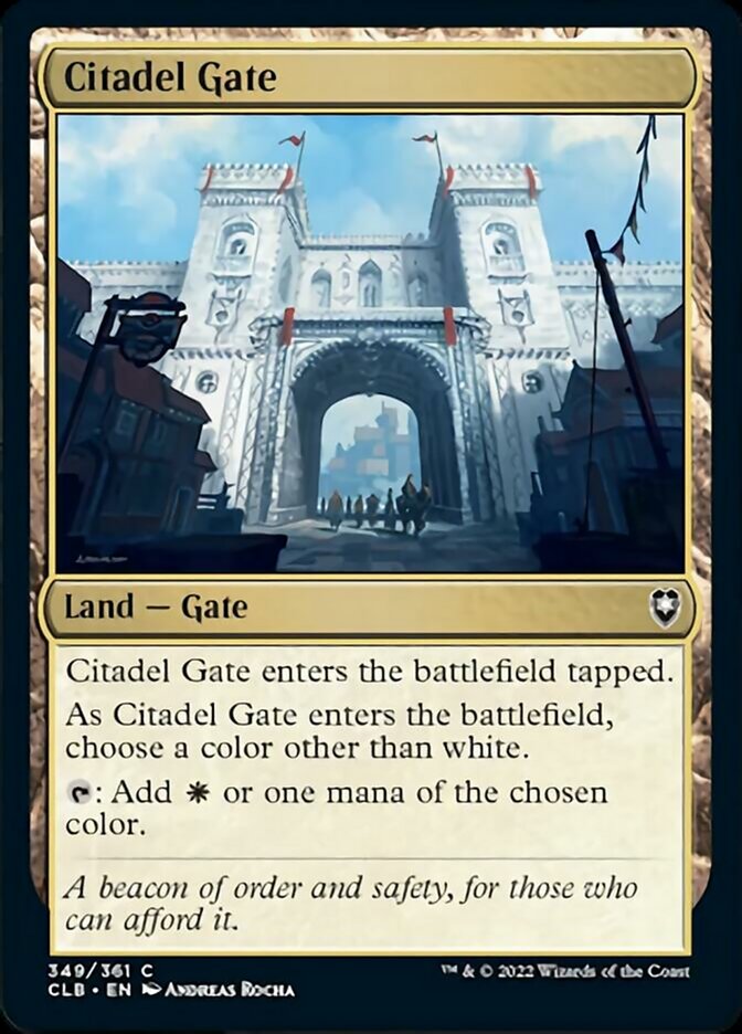 Citadel Gate [Commander Legends: Battle for Baldur's Gate] | GrognardGamesBatavia