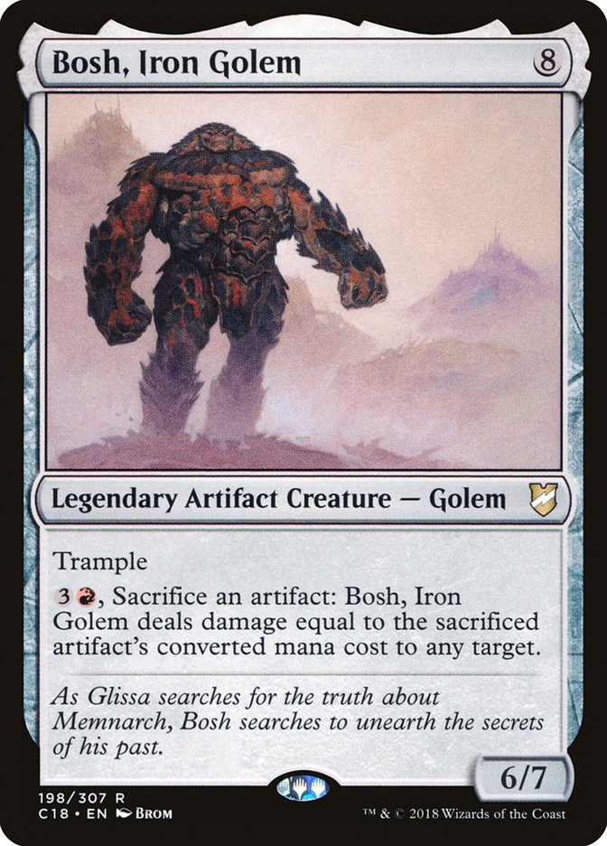 Bosh, Iron Golem [Commander 2018] | GrognardGamesBatavia