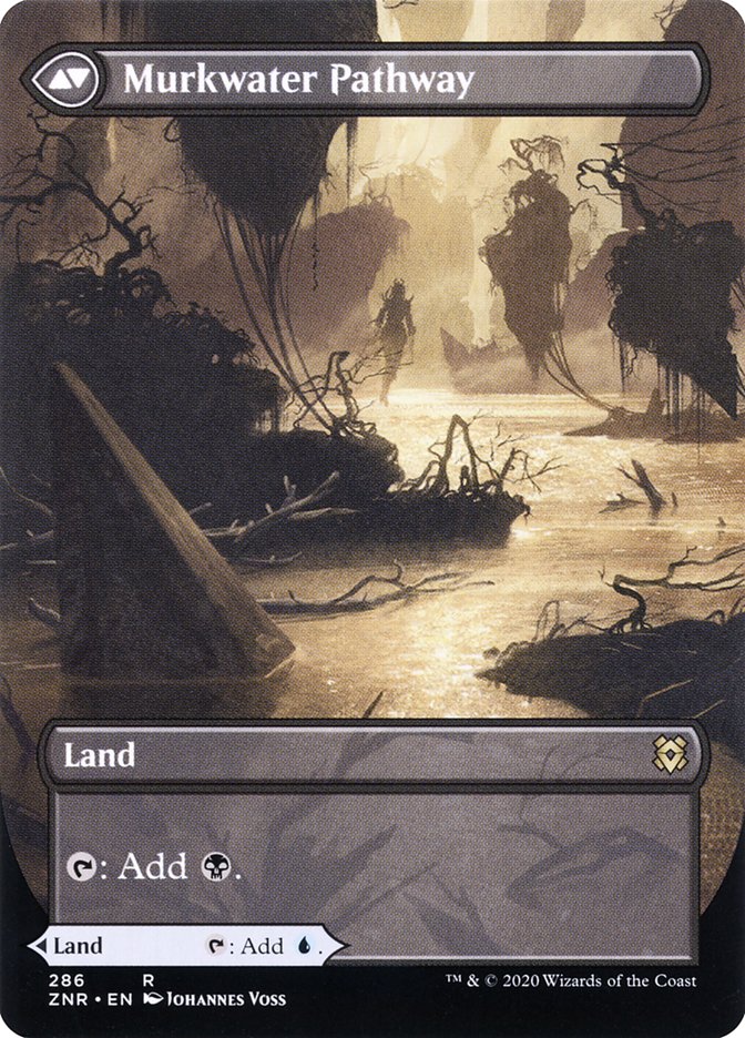 Clearwater Pathway // Murkwater Pathway (Borderless Alternate Art) [Zendikar Rising] | GrognardGamesBatavia