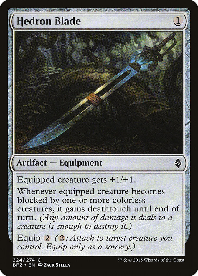 Hedron Blade [Battle for Zendikar] | GrognardGamesBatavia