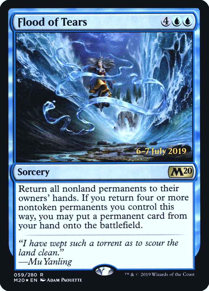 Flood of Tears [Core Set 2020 Prerelease Promos] | GrognardGamesBatavia