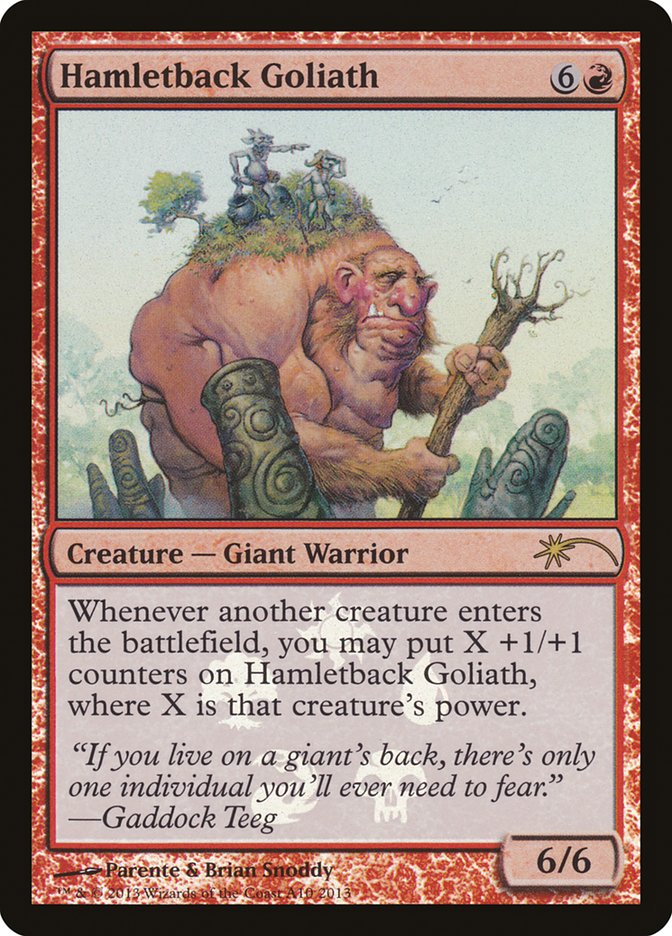 Hamletback Goliath [Resale Promos] | GrognardGamesBatavia