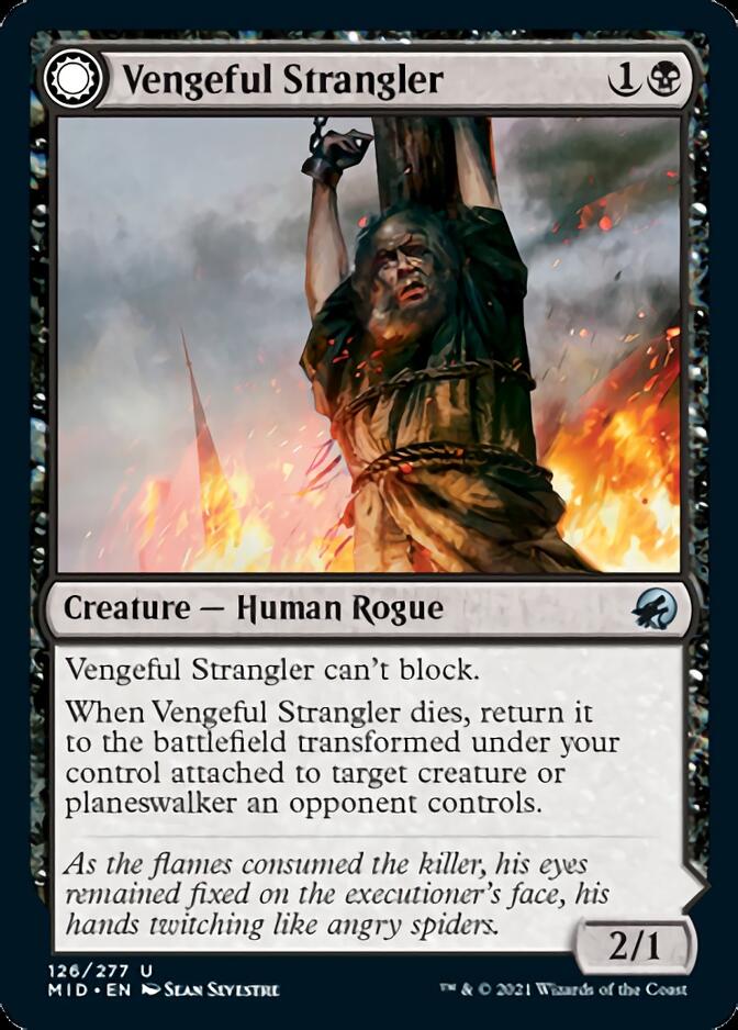 Vengeful Strangler // Strangling Grasp [Innistrad: Midnight Hunt] | GrognardGamesBatavia