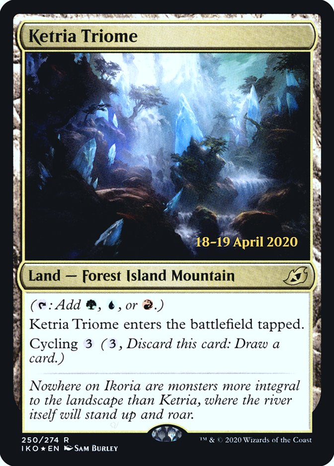 Ketria Triome [Ikoria: Lair of Behemoths Prerelease Promos] | GrognardGamesBatavia