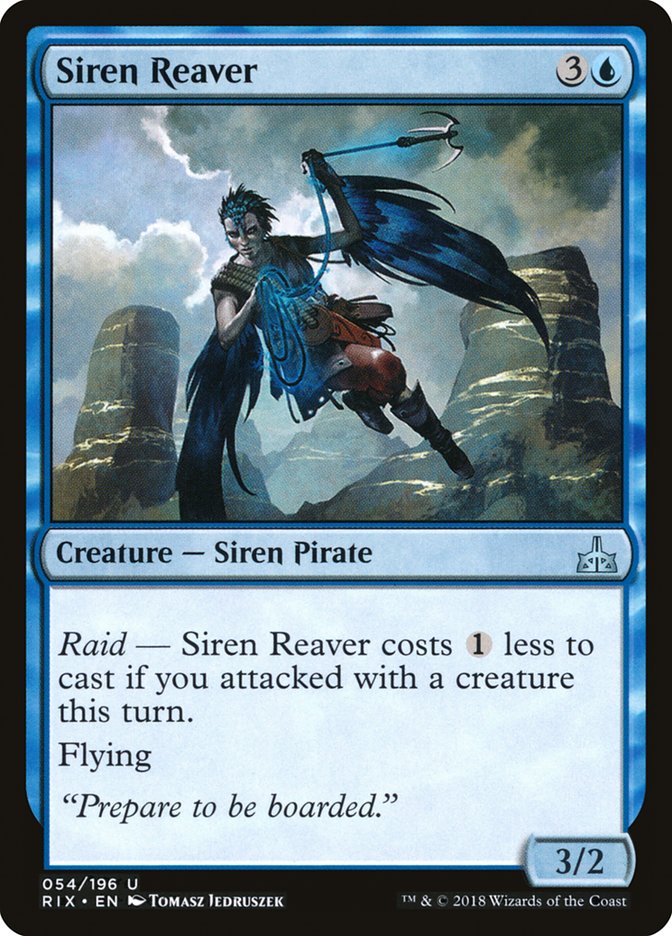 Siren Reaver [Rivals of Ixalan] | GrognardGamesBatavia
