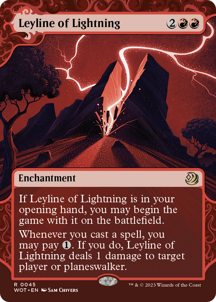 Leyline of Lightning [Wilds of Eldraine: Enchanting Tales] | GrognardGamesBatavia