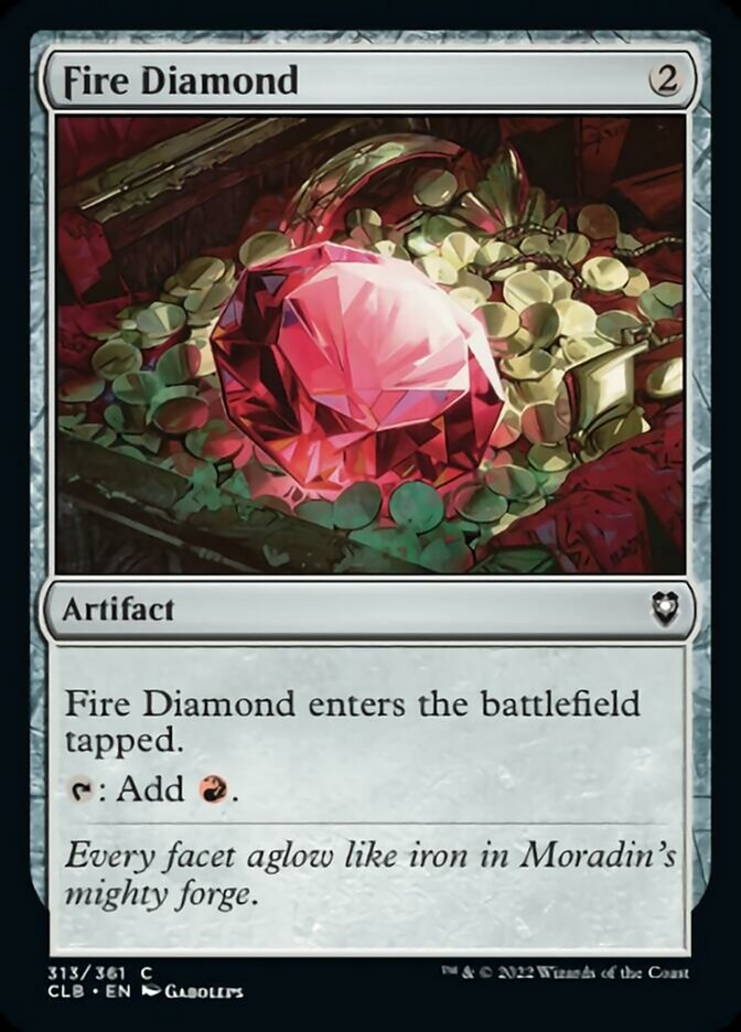 Fire Diamond [Commander Legends: Battle for Baldur's Gate] | GrognardGamesBatavia