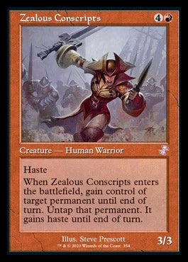 Zealous Conscripts (Timeshifted) [Time Spiral Remastered] | GrognardGamesBatavia
