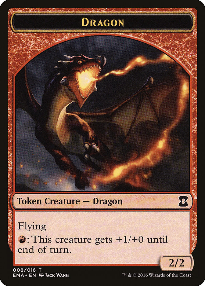 Dragon Token [Eternal Masters Tokens] | GrognardGamesBatavia