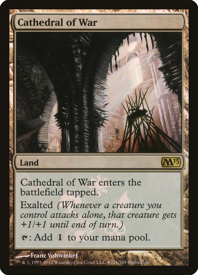 Cathedral of War (Buy-A-Box) [Magic 2013 Promos] | GrognardGamesBatavia