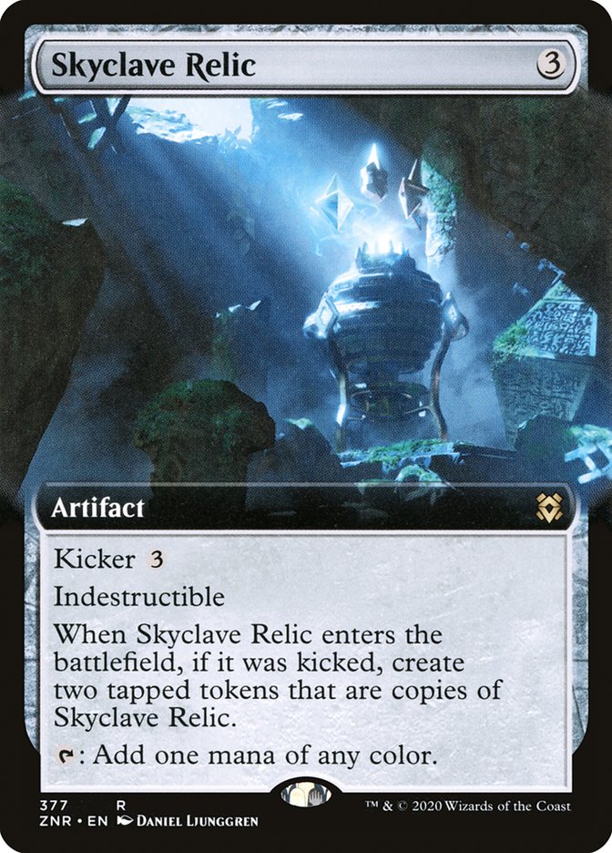 Skyclave Relic (Extended Art) [Zendikar Rising] | GrognardGamesBatavia