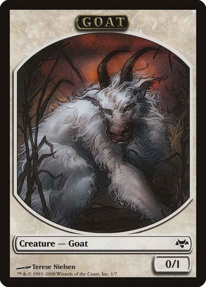 Goat Token [Eventide Tokens] | GrognardGamesBatavia