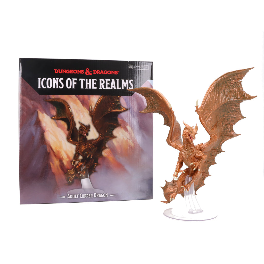 D&D Icons of the Realms - Adult Copper Dragon | GrognardGamesBatavia