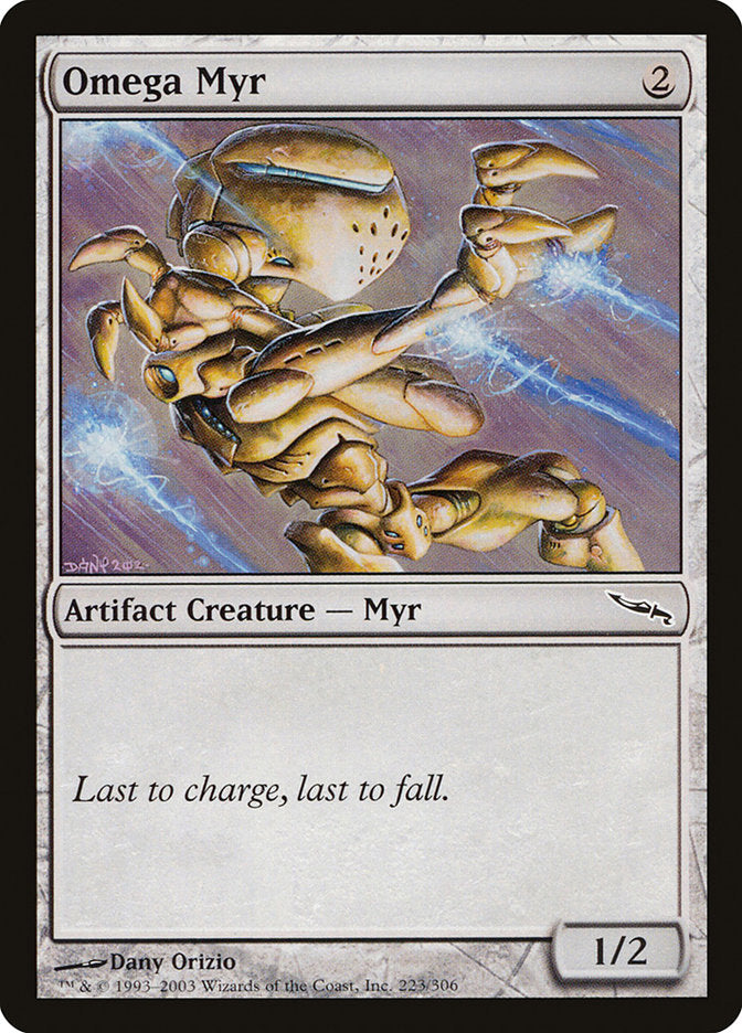 Omega Myr [Mirrodin] | GrognardGamesBatavia