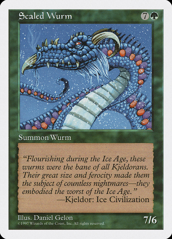 Scaled Wurm [Fifth Edition] | GrognardGamesBatavia