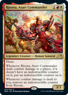 Risona, Asari Commander [Kamigawa: Neon Dynasty] | GrognardGamesBatavia