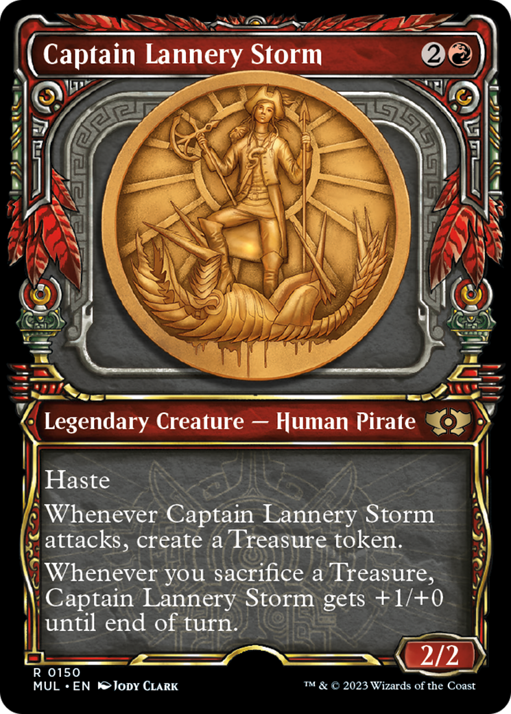 Captain Lannery Storm (Halo Foil) [Multiverse Legends] | GrognardGamesBatavia
