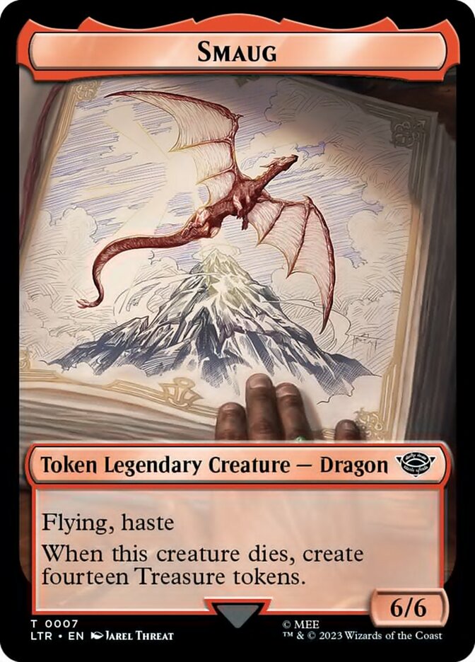 Smaug Token [The Lord of the Rings: Tales of Middle-Earth Tokens] | GrognardGamesBatavia