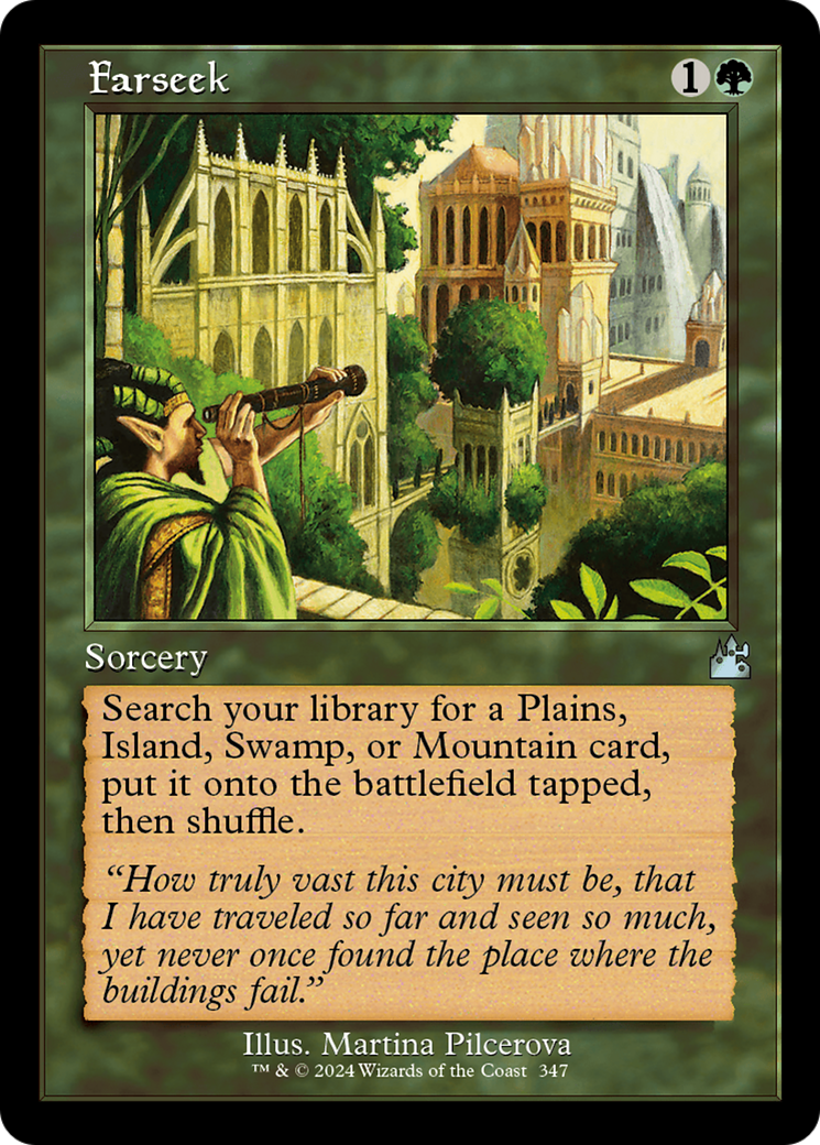 Farseek (Retro Frame) [Ravnica Remastered] | GrognardGamesBatavia