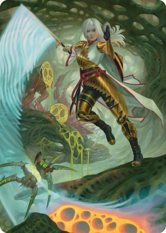 The Eternal Wanderer Art Card [Phyrexia: All Will Be One Art Series] | GrognardGamesBatavia